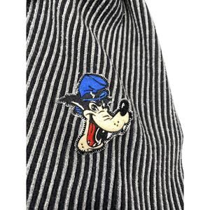 Disney Store Scarf Big Bad Wolf Gray Black Patch 48 x 8 1/2